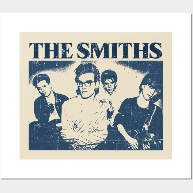 The Smiths - Blue Vintage Color Wall Art by Campfire Classic